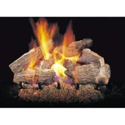 Real Fyre 24" Charred Rugged Split Oak | Logs Only