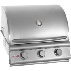 Blaze 25" 3 Burner Prelude Built-in Gas Grill - BLZ-3LBM