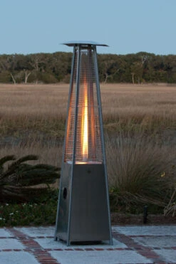 Stainless Steel Pyramid Flame Heater