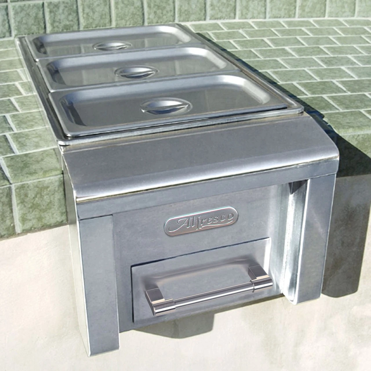 Alfresco Built In Stainless Steel Food Warmer - AXEFW 1 Alfresco Built In Stainless Steel Food Warmer - AXEFW