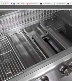 Blaze 32" 4 Burner Built-in Grill, Rear Burner And Lighting System - BLZ-4LTE2 -TECC BBQ Shop Blaze 32 LTE Grill Hood Interior 00712.1528487200.1500.1500