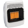 Superior 2 Plaque 12K BTU Infrared Heater, Dual Fuel, T-stat Control