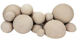 Mixed Fireballs | Natural | 24-Inch | 14-Pieces