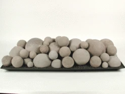 Rasmussen Mixed Fireballs 42" | Adobe Red