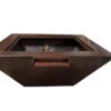 HPC Sedona Copper Water Match Lit Fire Bowl - SEDO40W-MLFPK