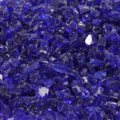 American Fireglass Dark Blue Fire Pit Glass