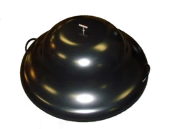 32" Black Aluminum Fire Pit Cover