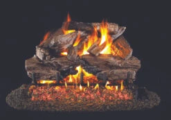 Real Fyre 30" Charred Cedar Vented Gas Logs Only
