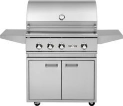 Delta Heat 32" Freestanding Grill, No Rotisserie - DHBQ32G + DHGB32 -TECC BBQ Shop dhgb32 b 32491.1428093438.1280.1280 12117.1477043904.1500.1500