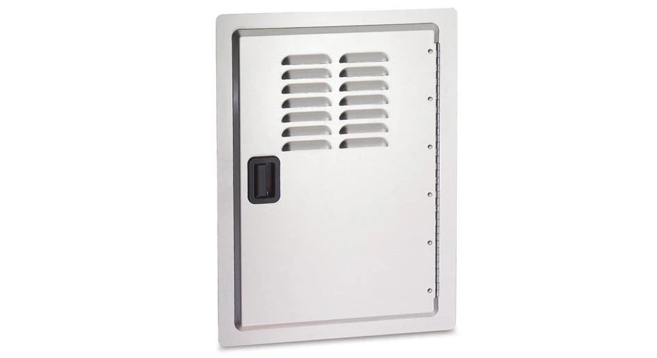 20 X 14, Single Access Door W Louvers, Black Handle | 20-14-SDV 1 20 X 14, Single Access Door W Louvers, Black Handle | 20-14-SDV