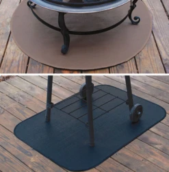 Black 30 X 84 Rectangular Grill Mat