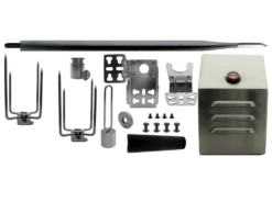Lynx Universal 45" Stainless Rotisserie Spit Kit W/ Heavy Duty Electric Motor