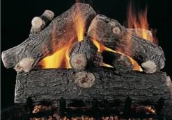 Rasmussen 42" Prestige Oak Single Face Gas Logs Only