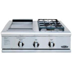DCS Liberty Series Side Burner Griddle | LP | BFGC-30BGD-L