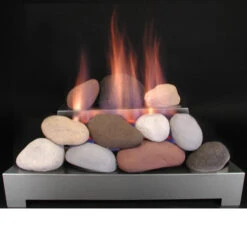 24-in Alterna FireStones | Calico | VF | SS Burner Remote Control | LP